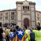 Acto de inicio de campa&ntilde;a por el Si en el referendum del proximo 1 de octubre.
