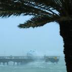 Un muelle en Fort Lauderdale, azotado por Irma, el 10 de septiembre de 2017.