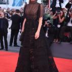 Durante la ceremonia de clausura del 72º Festival de Cine de Venecia