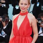 Durante la ceremonia de clausura del 72º Festival de Cine de Venecia