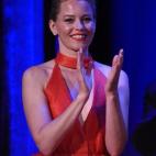 Durante la ceremonia de clausura del 72º Festival de Cine de Venecia