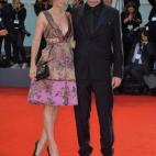 Durante la ceremonia de clausura del 72º Festival de Cine de Venecia