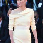 En el estreno de A Bigger Splash. Domingo 6 de septiembre.