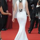 Durante la ceremonia de inauguración de la 72 edición del festival