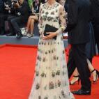 Durante la ceremonia de inauguración de la 72 edición del festival