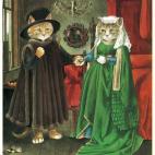 El matrimonio Arnolfini, de Jan Van Eyck