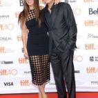 En el estreno de Our brand is Crisis, el viernes 11 de septiembre en Toronto.