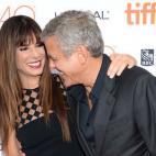 En el estreno de Our brand is Crisis, el viernes 11 de septiembre en Toronto.