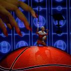 Katy Perry durante su actuación