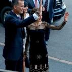 Durante la segunda jornada de su visita oficial a Estados Unidos