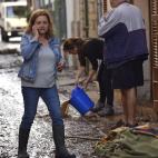 Vista del centro del pueblo de Sant Lloren&ccedil; des Cardassar (Mallorca).