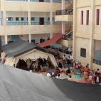 Centro de tratamiento de c&oacute;lera en Abs. Cuando comenz&oacute; el brote de c&oacute;lera y diarrea acuosa aguda, MSF instal&oacute; dos salas de aislamiento en el hospital rural de Abs. Estas salas fueron suficientes al inicio de la epidem...