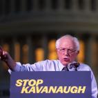 El dem&oacute;crata Bernie Sanders, una de las caras m&aacute;s visibles del 'no' a Brett Kavanaugh.