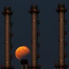 Chimeneas de una estación eléctrica en Marsaxlokk, Malta