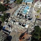 Vista de los da&ntilde;os tras la cat&aacute;strofe.