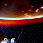 El astronauta Scott Kelly compartió esta imagen de la Tierra desde la Estación Espacial Internacional. Octubre de 2015.