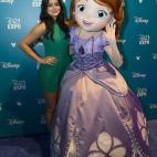 En la D23 de Disney, su primera aparición pública tras haberse sometido a una reducción de pecho.