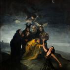 Inma Cuesta y Goya. A partir de Francisco de Goya, Las Brujas, hacia 1798.
