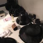 Sombreros pintados a mano.