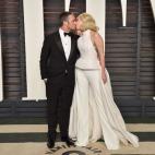 El actor Taylor Kinney y la artista Lady Gaga