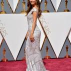 Vestida de Christian Siriano