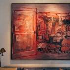 Entrance. Philip Guston