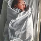 Lukas, el hijo de la fotoperiodista.