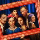 Salvador Dal&iacute;, Leonardo Da Vinci, Vicent Van Gogh, Frida Kahlo, la Mona Lisa y la Joven de la Perla, como protagonistas Friends.