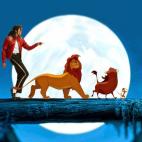 Michael Jackson en El Rey Le&oacute;n.