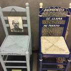 Las sillas de la ilustradora Paula Bonet y la actriz Silvia Abascal