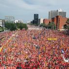 Vista general de la Diada