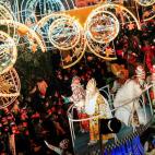 Los reyes, en Barcelona.