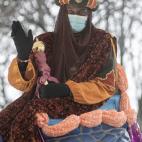 En Lugo, los niños han podido visitar a los reyes en una cabalgata estática.