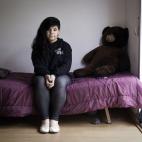 Alba Martín (15) vivió con su madre, abuelo y un hermano en Insula Utopia, un proyecto que duró desde marzo 2013 hasta mayo 2013.