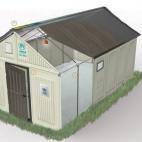 La estructura de Ikea lleva un textil capaz de reflejar la luz del sol pero de mantener el calor cuando cae la noche.