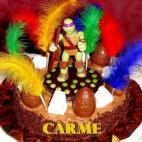 Apta pare celíacos y recomendada para amantes del chocolate. Puedes ver la receta sin gluten en Cookpad.