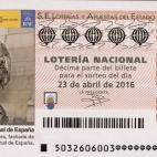 El décimo del 23 de abril llevará la imagen de la estatua de Cervantes que se encuentra en la escalinata de entrada de la Biblioteca Nacional de España.