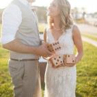 El Yard Yahtzee es un clásico en EEUU, pero puedes jugar a lo que quieras, comprar los dados o hacerlos tú mismo