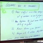 Una página muy reveladora. Las cámaras de Noticias Cuatro captaron las anotaciones del líder de Podemos, Pablo Iglesias, en su libreta después de la reunión con el secretario general del PSOE, Pedro Sánchez. En una de ellas se lee lo sigui...