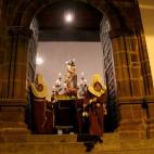 Martes Santo, Procesión del Señor de la Columna, imagen del Señor de la Columna (iglesia de Santo Domingo)