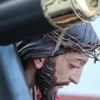 Miércoles Santo, Procesión del Santo Encuentro, imagen del Nazareno (detalle)