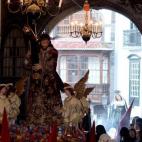 Miércoles Santo, Procesión del Santo Encuentro, imagen del Nazareno (iglesia de El Salvador)