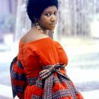 Retrato de Franklin en 1968 en una sesi&oacute;n de promoci&oacute;n para Circa.