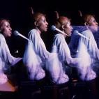 Franklin durante una actuaci&oacute;n en el Westchester Premiere Theater en Nueva York en 1975.