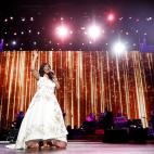 Franklin durante su actuaci&oacute;n en el Tribeca Film Festival en 2017.