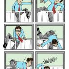 La danza de la puertecita de seguridad