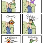 1. Cari&ntilde;o, la caja dice &quot;inflamable&quot; pero... &iexcl;oh, perd&oacute;n! 2. M&aacute;m&aacute;, &iquest;has visto mi gorro? 3. &iexcl;Hola, mami! 4. &iquest;Alguna idea de d&oacute;nde tenemos el extintor? 5. [M&uacute;sica] ...