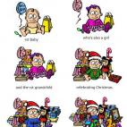 1. El primer beb&eacute; 2. Que adem&aacute;s es ni&ntilde;a 3. Y la primera nieta 4. Celebrando la Navidad 5. Y hanukkah 6. Seguido a continuaci&oacute;n por el primer cumplea&ntilde;os