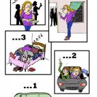 La loca nochevieja de una embarazada