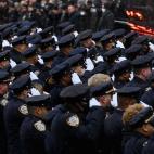 Impresionante y emotivo funeral por un agente de la Polic&iacute;a de Nueva York